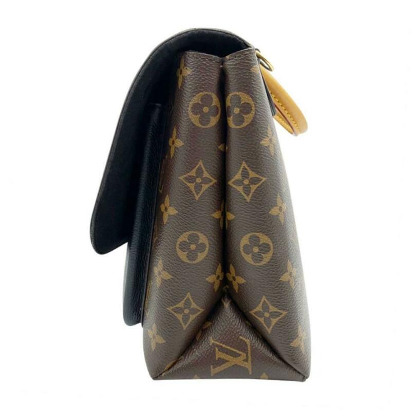 Louis Vuitton Marignan Black Monogram Canvas Shoulder Bag