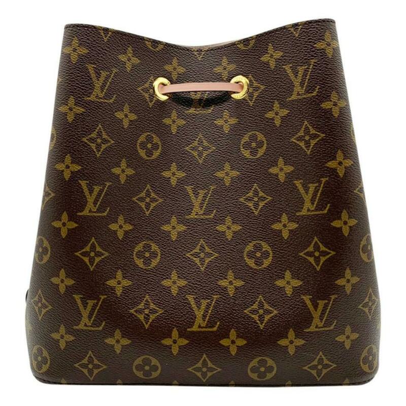 Louis Vuitton Neonoe Rose Poudre Pink Monogram Canvas Shoulder Bag