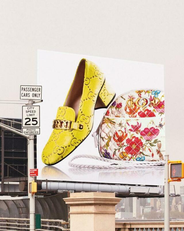 Gucci Ophidia Trapuntata Floral Mini White Canvas Cross Body Bag