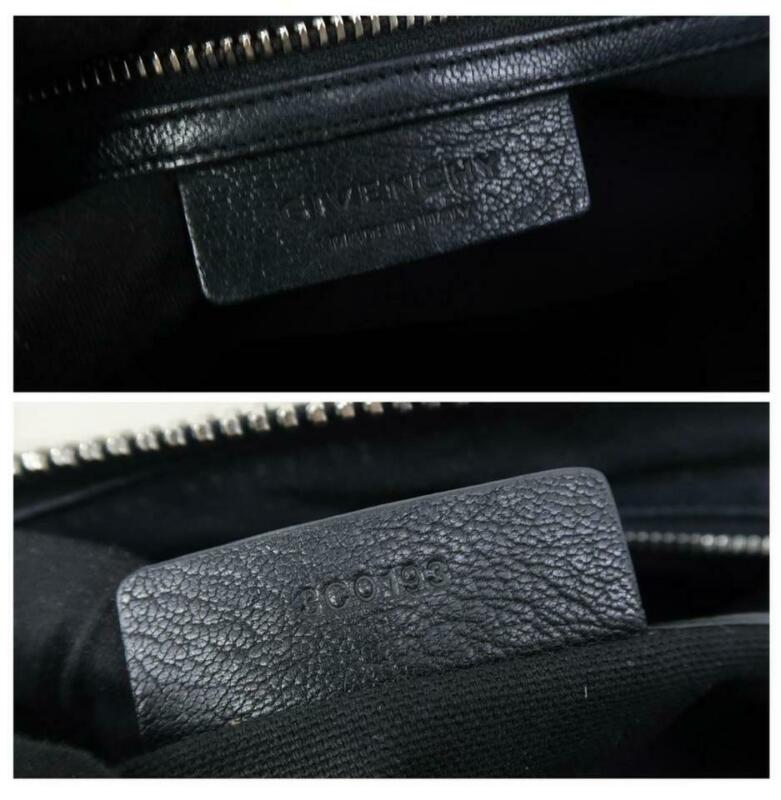 Givenchy Medium Sugar Antigona Black Leather Shoulder Bag