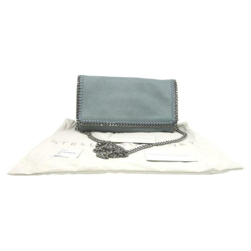 Stella McCartney Falabella Sky Blue Faux Leather Cross Body Bag