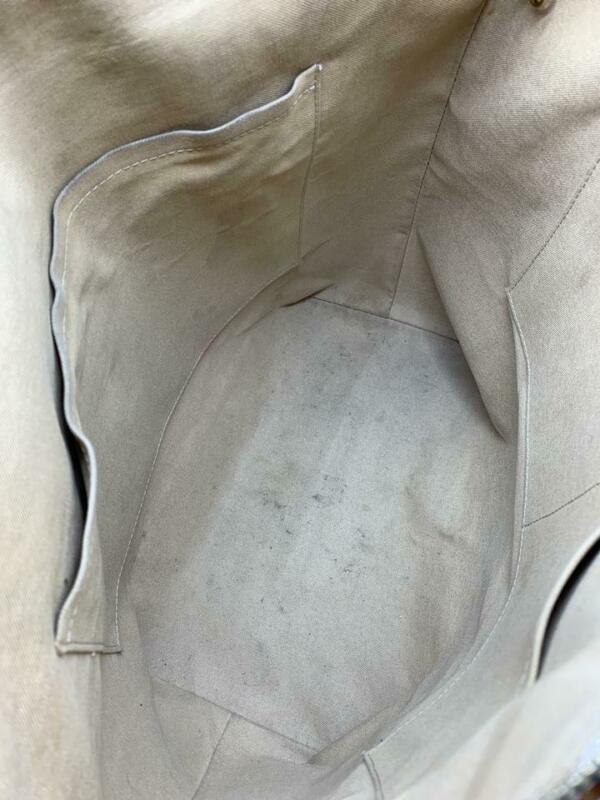 Louis Vuitton Totally Gm White Damier Azur Canvas Tote