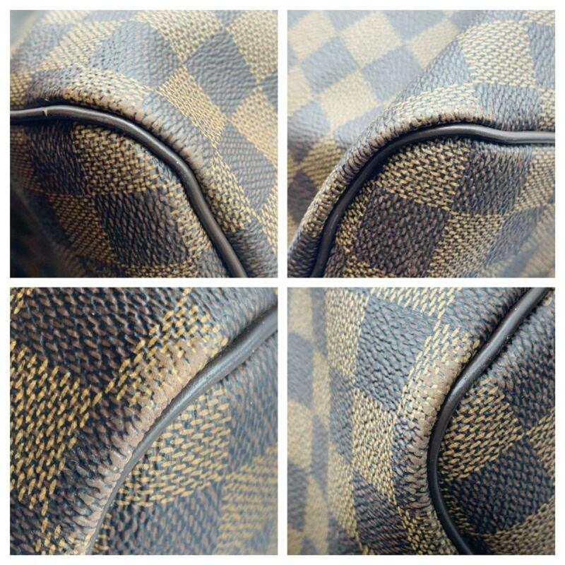 Louis Vuitton Keepall Bandouliere 55 Brown Damier Ébène Canvas Weekend/Travel