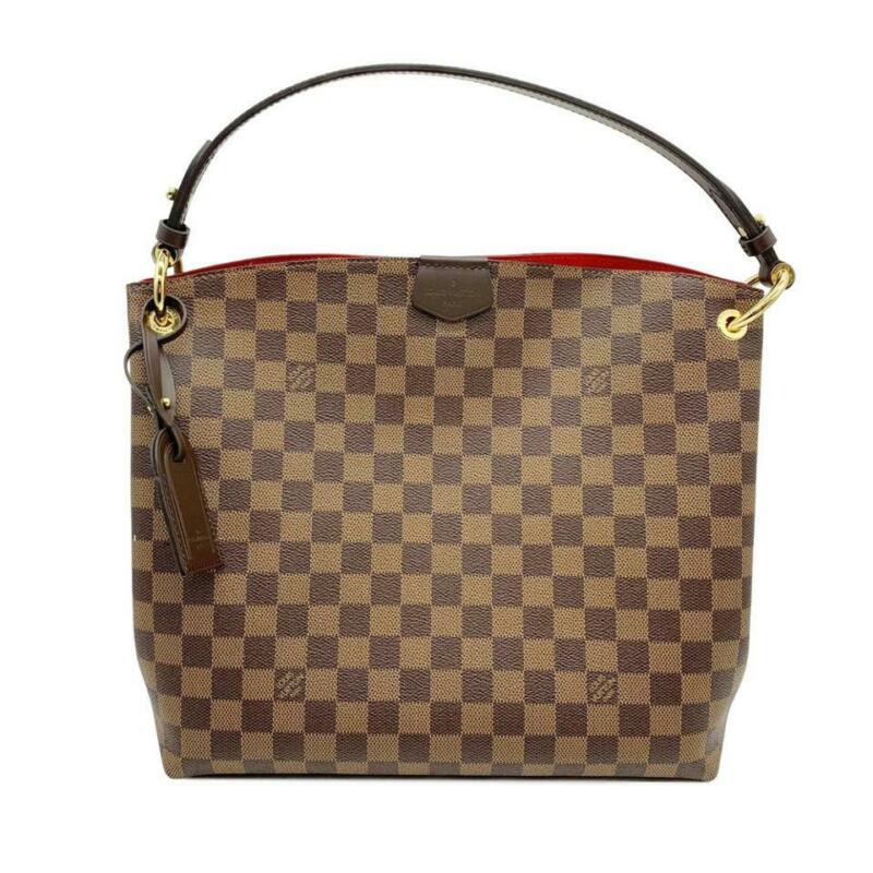Louis Vuitton Graceful Pm 2019 Brown Damier Ébène Canvas Hobo Bag