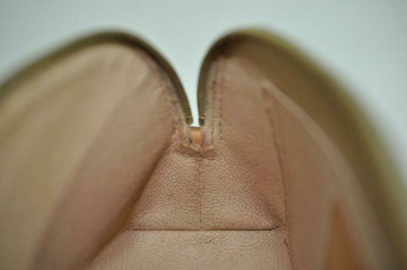 Louis Vuitton White Pouch Damier Azur Cosmetic Bag