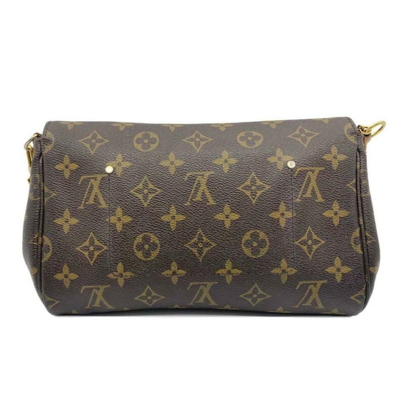 Louis Vuitton Favorite Mm Brown Monogram Canvas Shoulder Bag