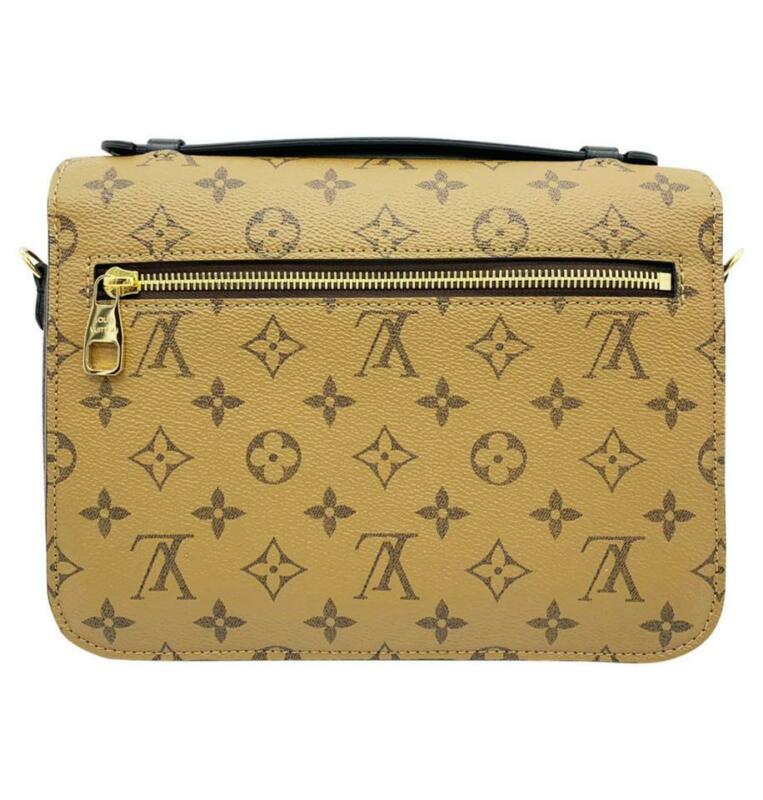 Louis Vuitton Pochette Metis Brown Monogram Reverse Canvas Shoulder Bag