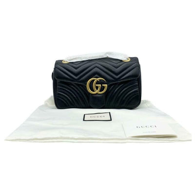 Gucci GG Marmont Small Back Leather Shoulder Bag