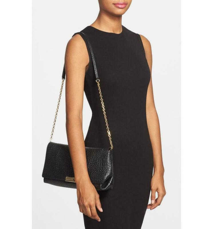 Burberry Crossbody Medium Mildenhall Signature Grain Convertible Black Leather