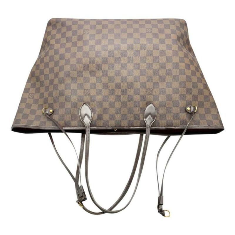Louis Vuitton Neverfull Gm Brown Damier Ébène Canvas Tote