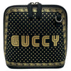 Gucci Logo Moon & Stars Black Leather Cross Body Bag