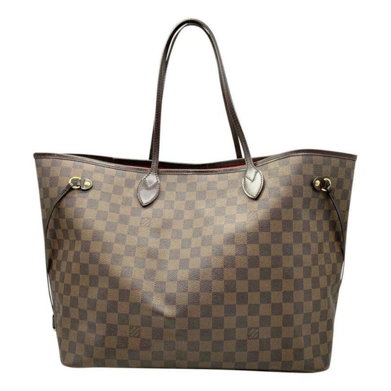 Louis Vuitton Neverfull Gm Brown Damier Ébène Canvas Tote