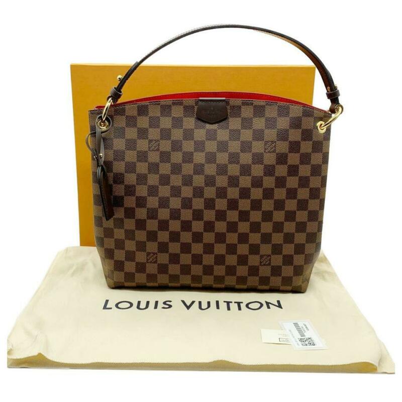 Louis Vuitton Graceful Pm 2019 Brown Damier Ébène Canvas Hobo Bag