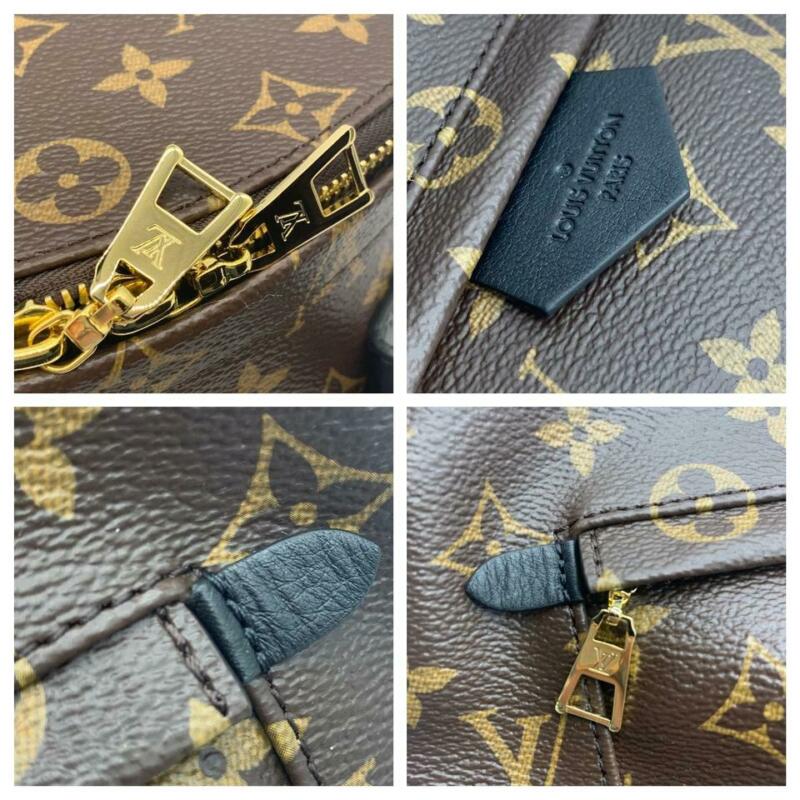 Louis Vuitton Palm Springs Mm Brown Monogram Canvas Backpack