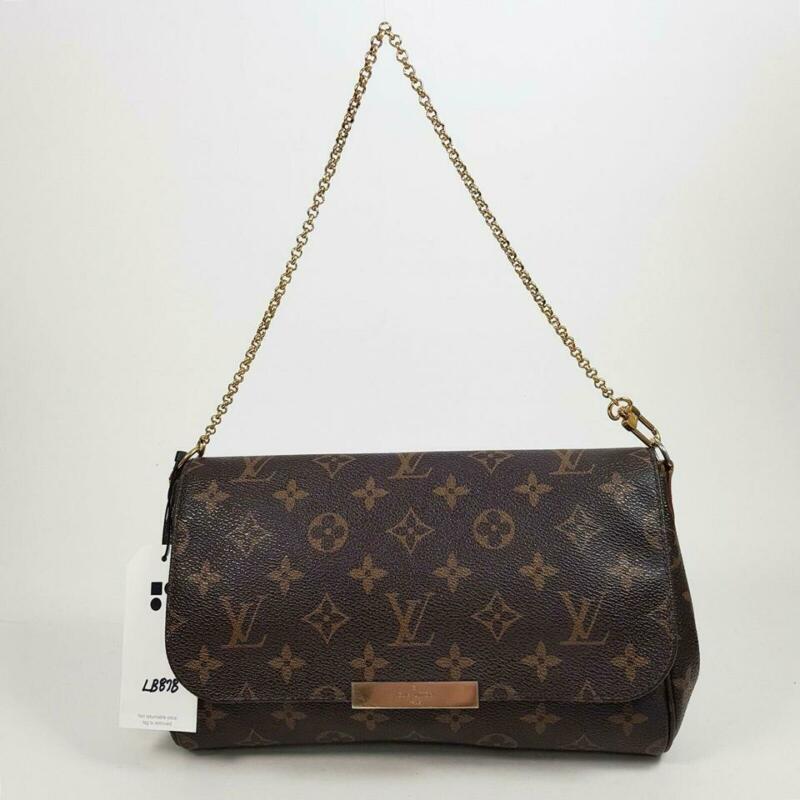 Louis Vuitton Favorite Mm Brown Monogram Canvas Cross Body Bag