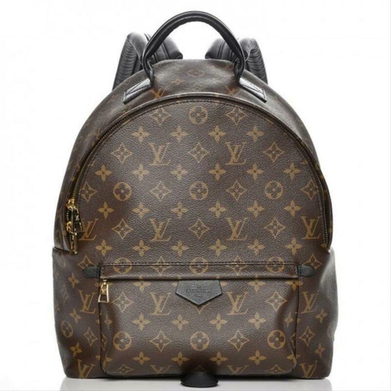 Louis Vuitton Palm Springs Brown Monogram Canvas Backpack