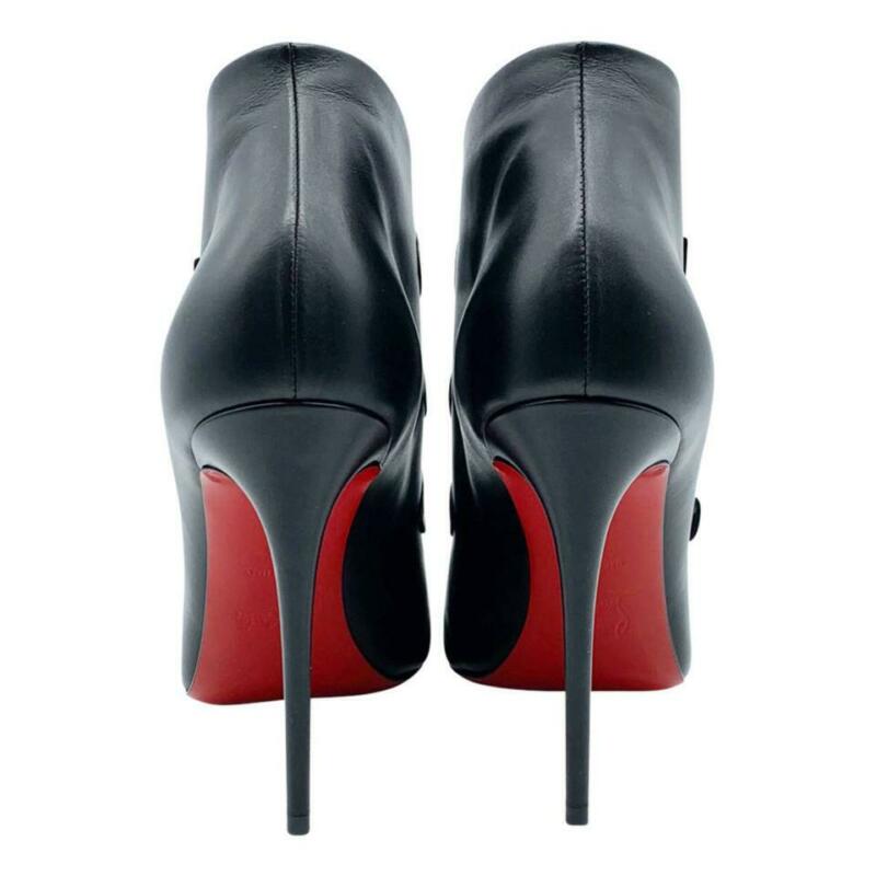 Christian Louboutin Black Triniboot Stiletto Boots/Booties