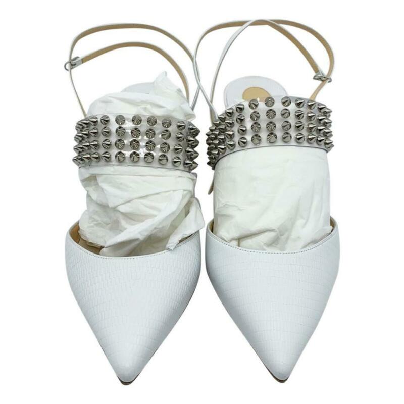 Christian Louboutin White Levita Pumps