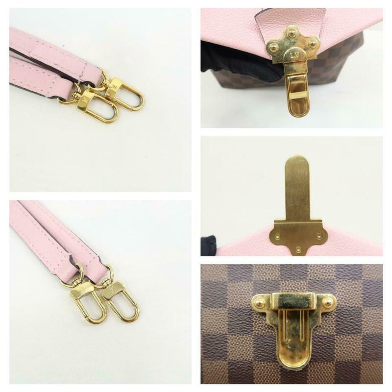 Louis Vuitton Clapton Magnolia Brown Damier Ébène Canvas Backpack