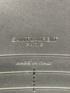 Saint Laurent Monogram Kate Chain Wallet Monogram Tassel Graphite Grey Leather