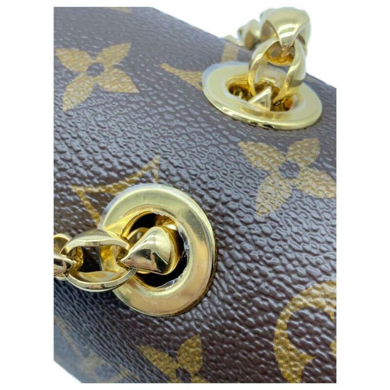 Louis Vuitton Victoire Noir Chain 2019 Black Monogram Canvas and Calfskin