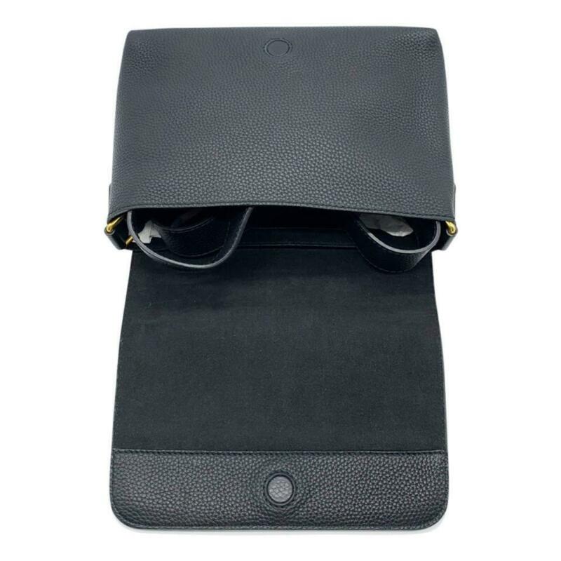 Burberry Crossbody Small Burleigh Black Leather Messenger Bag