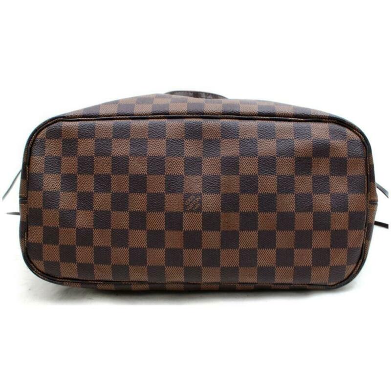 Louis Vuitton Neverfull Mm Brown Damier Ébène Canvas Tote