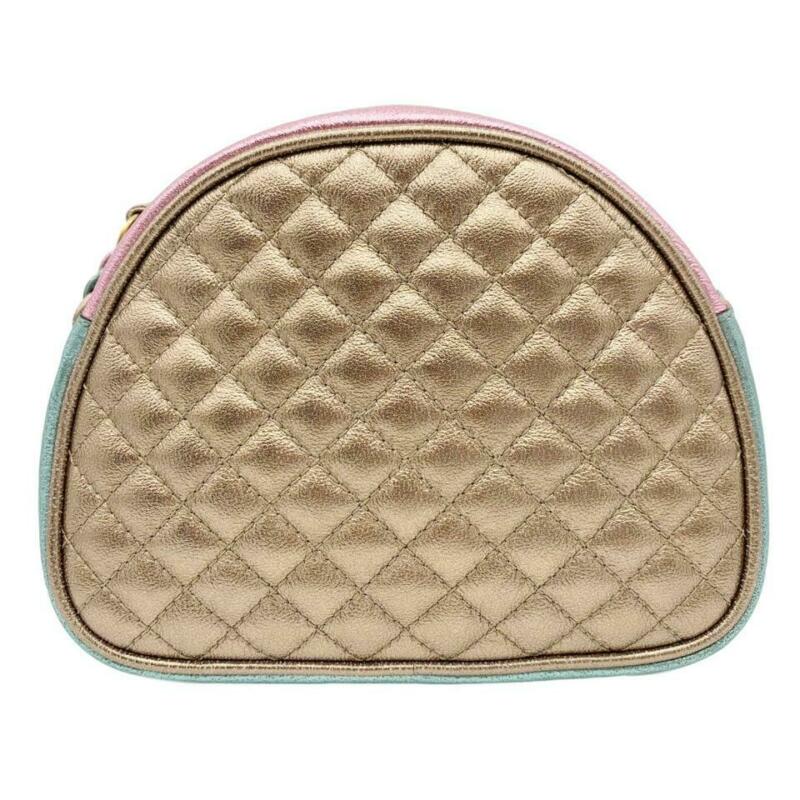 Gucci Mini Trapuntata Multicolor Leather Cross Body Bag