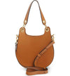 Chloé Medium Tess Brown Leather Shoulder Bag