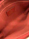 Louis Vuitton Pallas Clutch Monogram Red Canvas Cross Body Bag
