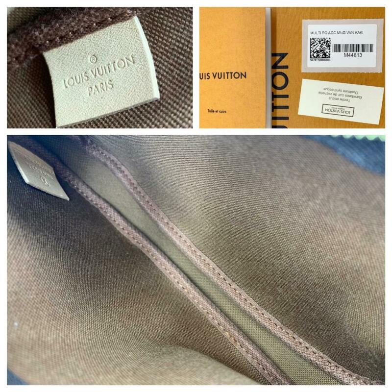 Louis Vuitton Pochette Multi Accessories Brown Monogram Canvas Cross Body Bag