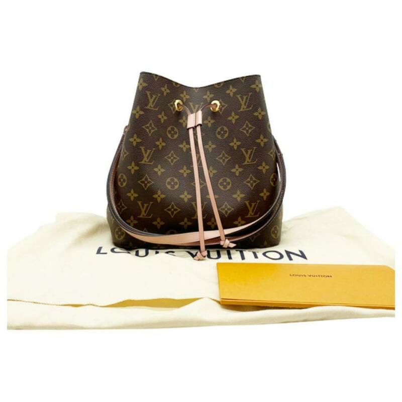 Louis Vuitton Neonoe Rose Poudre Pink Monogram Canvas Shoulder Bag