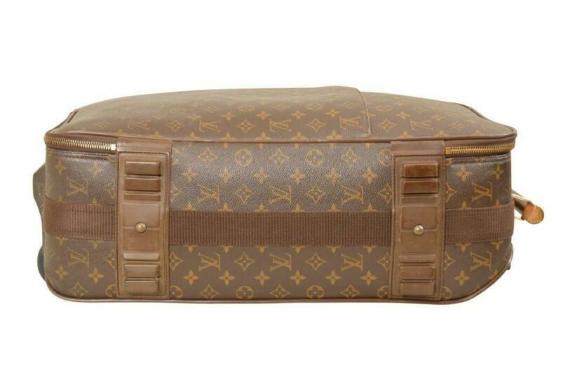 Louis Vuitton Pegase 55 Carry On Brown Monogram Canvas Weekend/Travel Bag