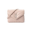 Saint Laurent Monogram Loulou Toy Light Pink Leather Cross Body Bag