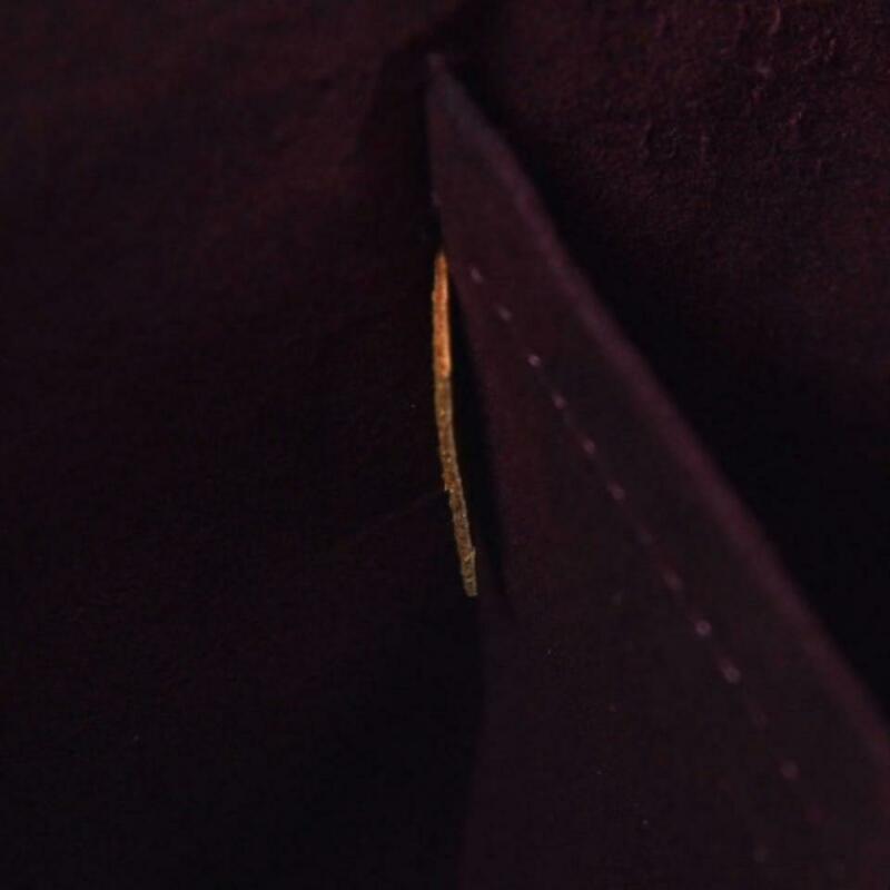 Louis Vuitton Melie Brown Monogram Canvas Hobo Bag