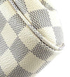 Louis Vuitton Favorite Mm White Damier Azur Canvas Cross Body Bag
