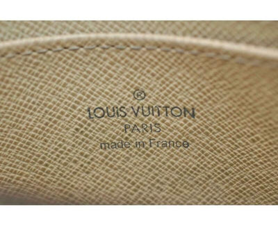 Louis Vuitton White Zippy Coin Purse Damier Azur Wallet