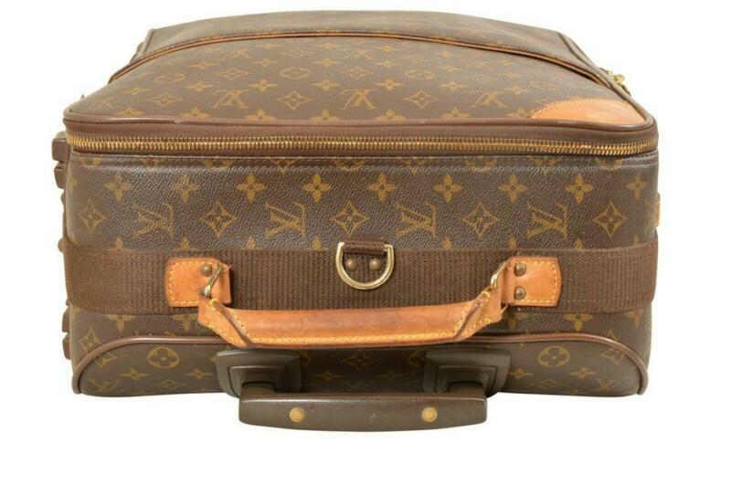 Louis Vuitton Pegase 55 Carry On Brown Monogram Canvas Weekend/Travel Bag