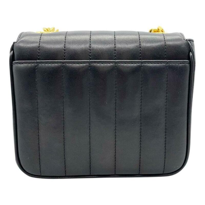 Saint Laurent Vicky Monogramme Black Calfskin Leather Shoulder Bag