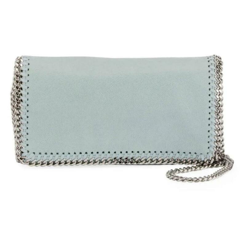 Stella McCartney Falabella Sky Blue Faux Leather Cross Body Bag