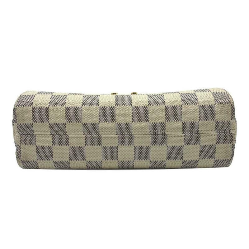 Louis Vuitton Croisette Tassel 2018 White Damier Azur Canvas Cross Body Bag