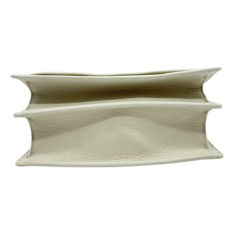 Saint Laurent Sunset Small Cremasoft Leather Shoulder Bag