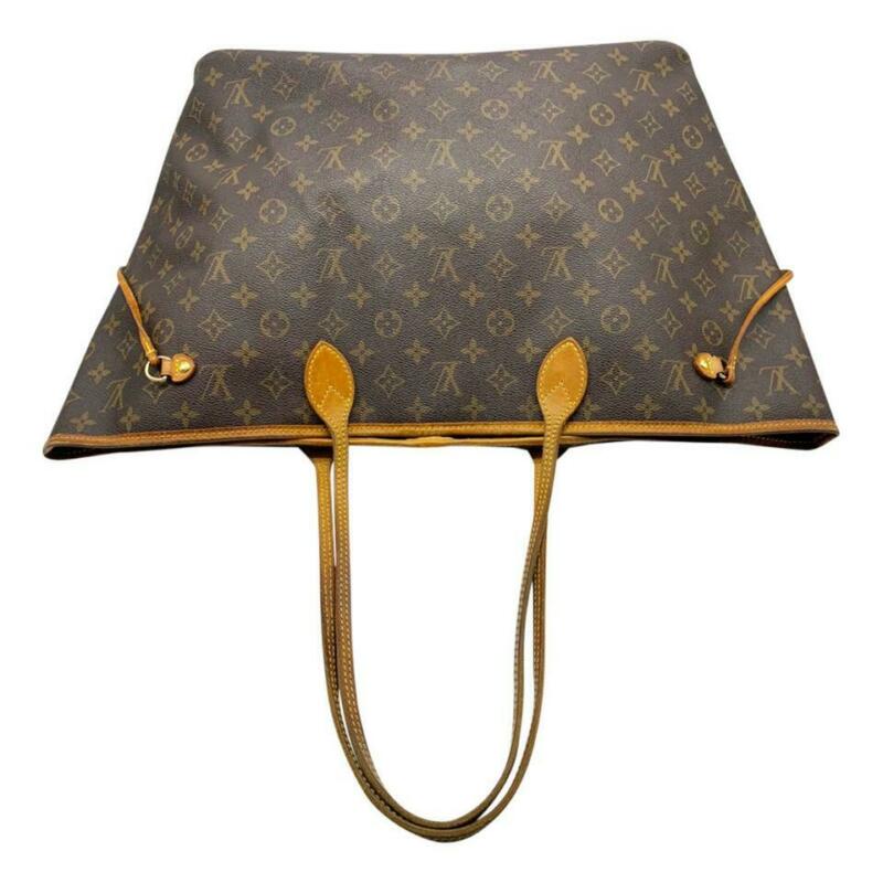 Louis Vuitton Neverfull Gm Brown Monogram Canvas Tote