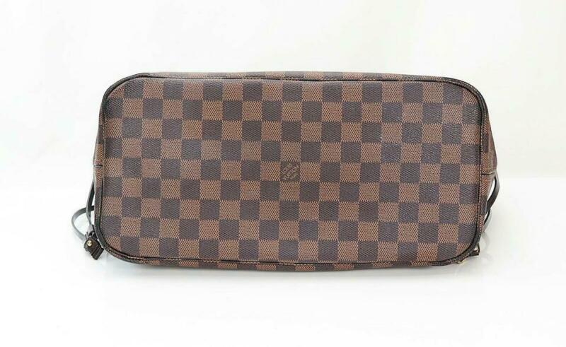 Louis Vuitton Neverfull Mm Brown Damier Ébène Canvas Tote