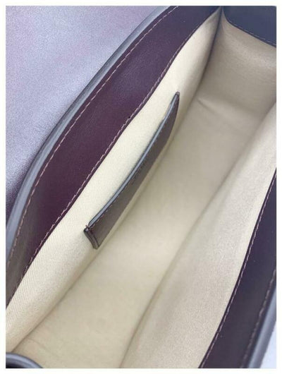 Chloé Medium Tess Calfskin Brown Leather Shoulder Bag