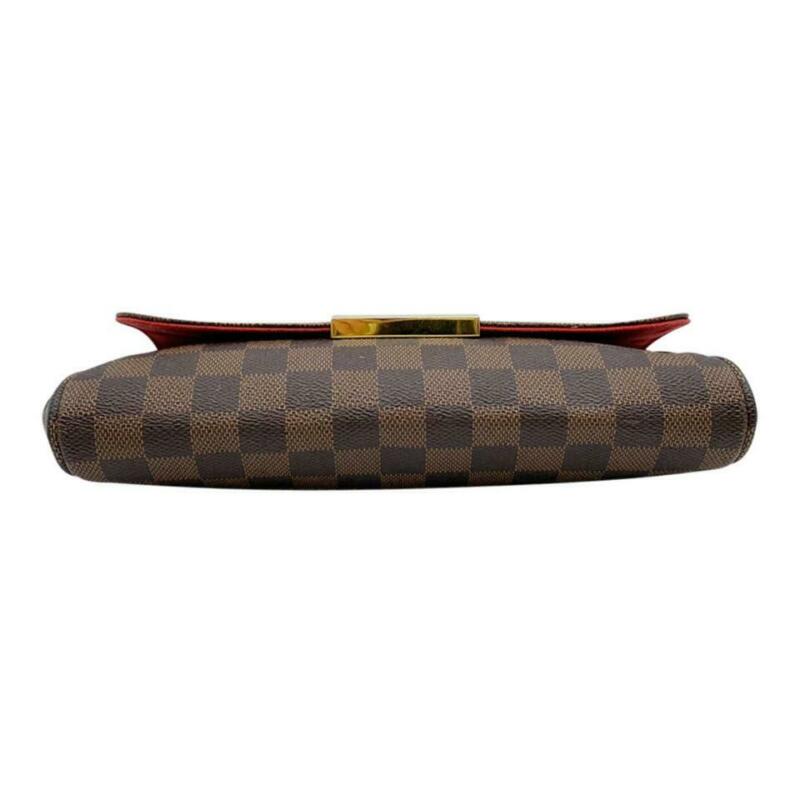 Louis Vuitton Favorite Mm 2017 Brown Damier Ébène Canvas Cross Body Bag