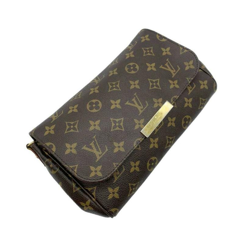 Louis Vuitton Favorite Mm Brown Monogram Canvas Cross Body Bag
