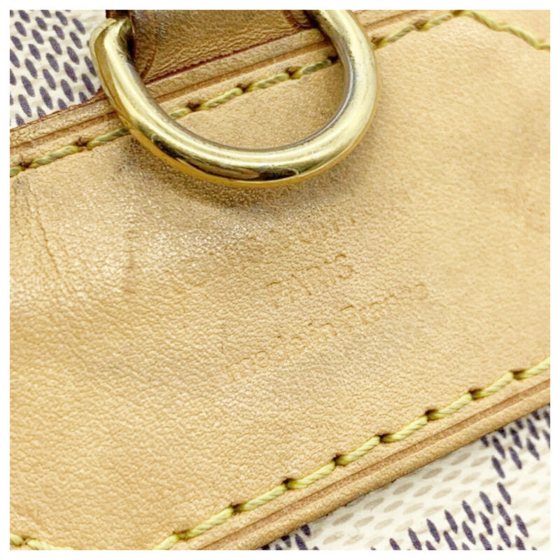 Louis Vuitton Sperone Bb White Damier Azur Canvas Backpack