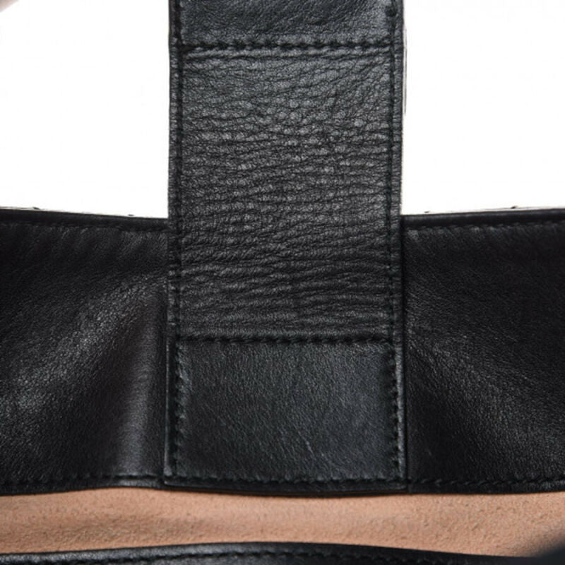 Gucci GG Marmont Calfskin Matelasse Medium Black Leather Shoulder Bag