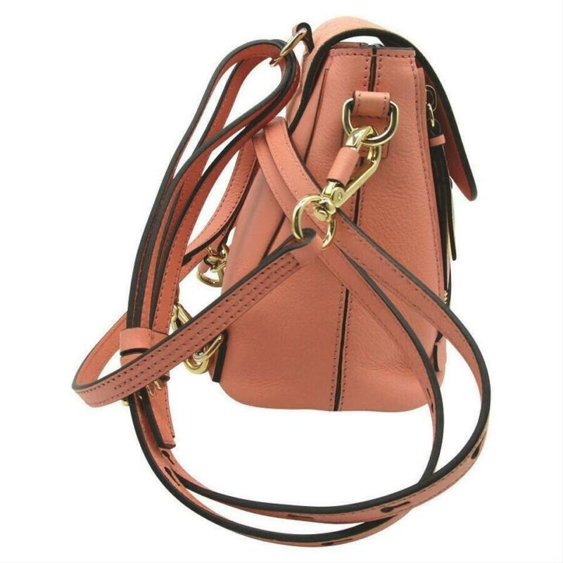 Chloé Faye New Ideal Blush Pink Suede Leather Backpack
